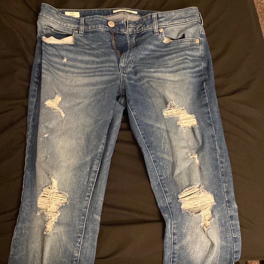 Pacsun distressed skinny jeans 32x32